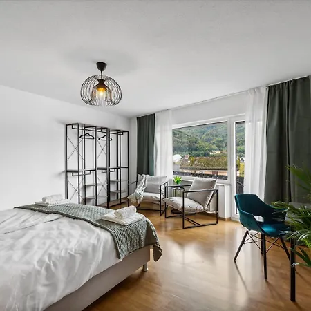 Апартаменты Ddhomes Lahnliebe App 01 - Balkon,therme,smarttv Бад-Эмс